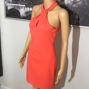 NEW Orange/peach Midi dress